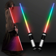 Laser Lightsaber Double Sword Toy Set