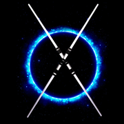 Laser Lightsaber Double Sword Toy Set